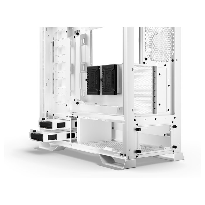 be quiet! BGA13 Carcasa para Disco Duro Universal, Compatible con 2.5/3.5", Color Blanco