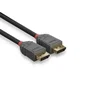 Lindy Anthra Line Cable DisplayPort 1.4 0,5 m Negro