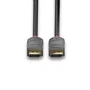 Lindy Anthra Line Cable DisplayPort 1.4 0,5 m Negro