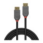 Lindy Anthra Line Cable DisplayPort 1.4 0,5 m Negro