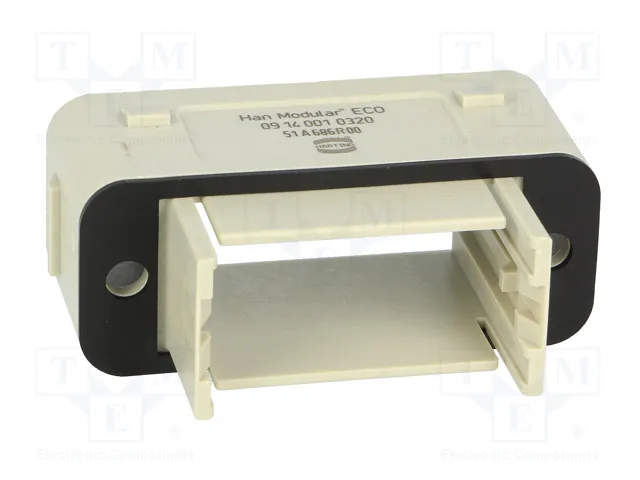 HARTING Carcasa para conectores HDC Han-Modular® ECO para panel HARTING Carcasa para conectores HDC Han-Modular® ECO para panel
