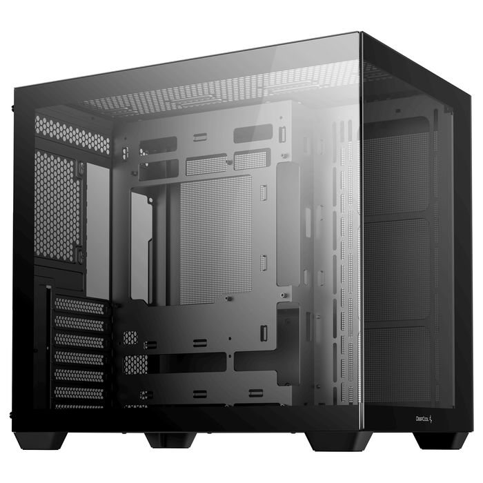 DeepCool CG530 Black Midi Tower PC Gaming ATX ITX micro ATX Vidrio Templado 7 Ranuras