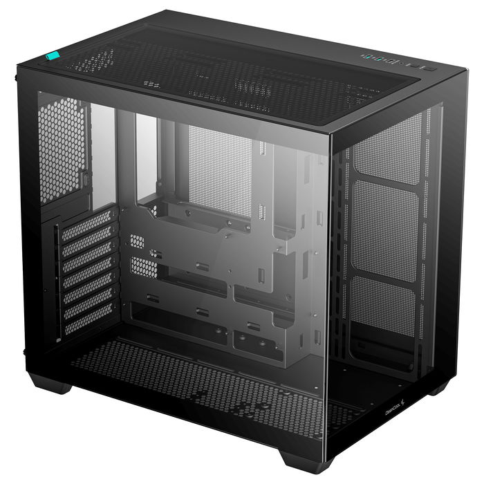 DeepCool CG530 Black Midi Tower PC Gaming ATX ITX micro ATX Vidrio Templado 7 Ranuras