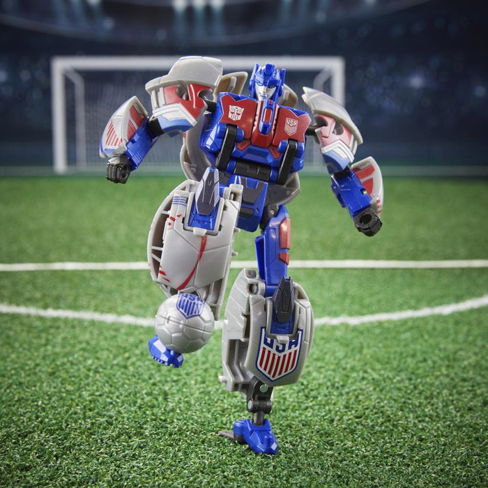 Hasbro Transformers Breakaway 2 en 1 U.S. Soccer Federation 14cm