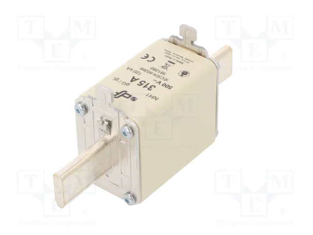 DF ELECTRIC Fusible NH1 de Cerámica 315A 500VAC gG DF ELECTRIC Fusible NH1 de Cerámica 315A 500VAC gG