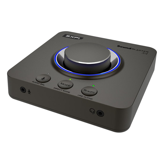 Creative Labs Sound Blaster X4 Tarjeta de Sonido Externa 7.1 USB 24-bit Creative Labs Sound Blaster X4 Tarjeta de Sonido Externa 7.1 USB 24-bit