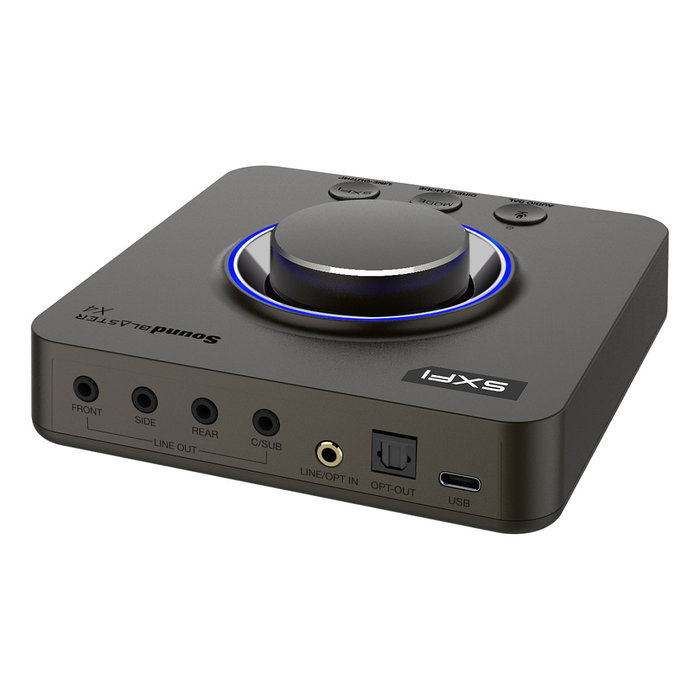 Creative Labs Sound Blaster X4 Tarjeta de Sonido Externa 7.1 USB 24-bit Creative Labs Sound Blaster X4 Tarjeta de Sonido Externa 7.1 USB 24-bit
