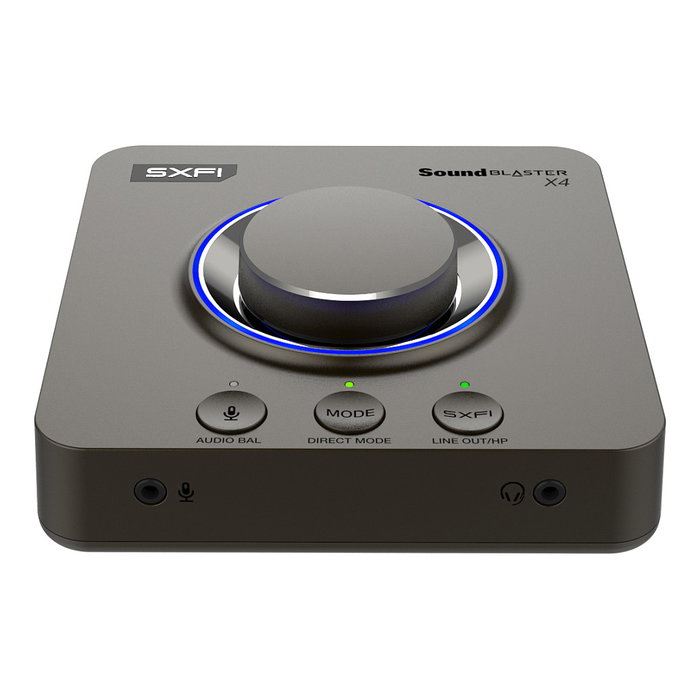 Creative Labs Sound Blaster X4 Tarjeta de Sonido Externa 7.1 USB 24-bit Creative Labs Sound Blaster X4 Tarjeta de Sonido Externa 7.1 USB 24-bit