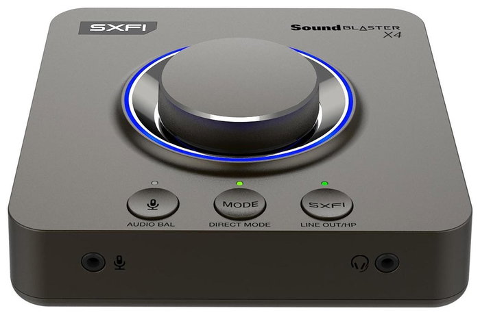 Creative Labs Sound Blaster X4 Tarjeta de Sonido Externa 7.1 USB 24-bit Creative Labs Sound Blaster X4 Tarjeta de Sonido Externa 7.1 USB 24-bit
