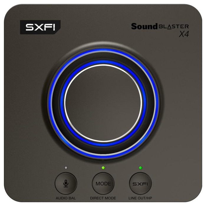 Creative Labs Sound Blaster X4 Tarjeta de Sonido Externa 7.1 USB 24-bit Creative Labs Sound Blaster X4 Tarjeta de Sonido Externa 7.1 USB 24-bit