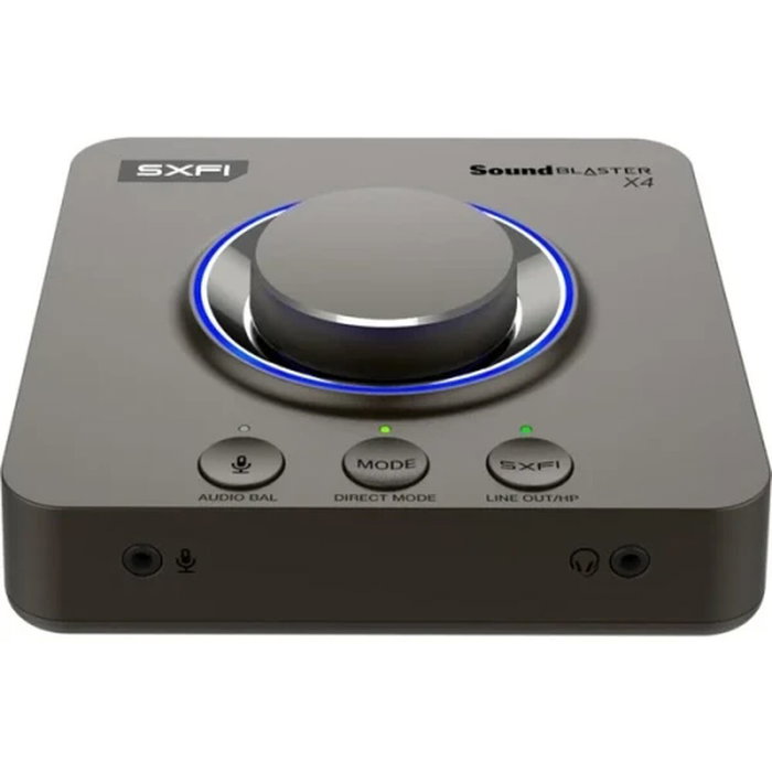 Creative Labs Sound Blaster X4 Tarjeta de Sonido Externa 7.1 USB 24-bit Creative Labs Sound Blaster X4 Tarjeta de Sonido Externa 7.1 USB 24-bit