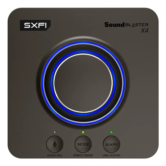 Creative Labs Sound Blaster X4 7.1 Canales USB Negro Creative Labs Sound Blaster X4 7.1 Canales USB Negro