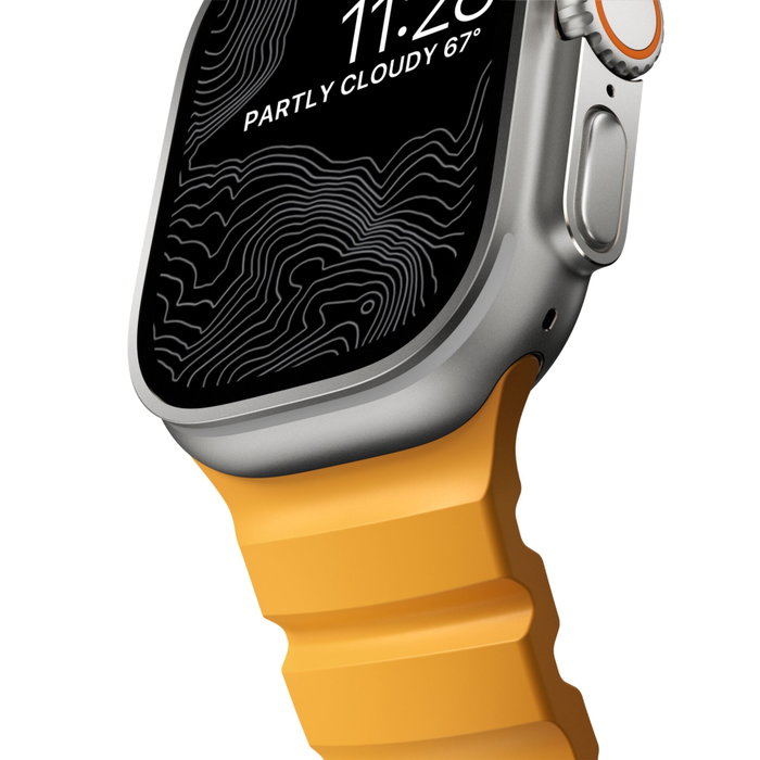 Nomad Rocky Point Band para Apple Watch 42/44/45/49mm Sol Connector Natural Nomad Rocky Point Band para Apple Watch 42/44/45/49mm Sol Connector Natural