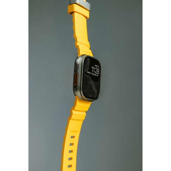Nomad Rocky Point Band para Apple Watch 42/44/45/49mm Sol Connector Natural Nomad Rocky Point Band para Apple Watch 42/44/45/49mm Sol Connector Natural