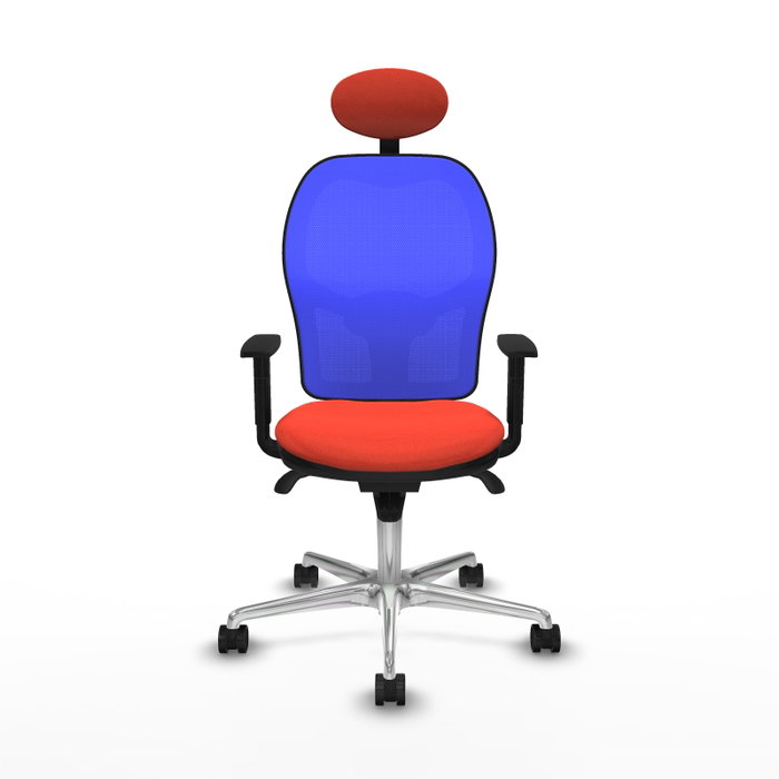 PIQUERAS Y CRESPO Silla de oficina Jorquera Naranja y Azul PIQUERAS Y CRESPO Silla de oficina Jorquera Naranja y Azul