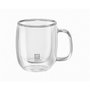 Juego de 2 Tazas de Café Zwilling 39500-110 Vidrio de Borosilicato 80 ml Transparente 2 Piezas (2 Unidades)