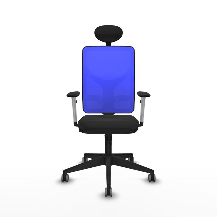 PIQUERAS Y CRESPO Silla de oficina Motilla con mecanismo Sincro, Azul y Negro PIQUERAS Y CRESPO Silla de oficina Motilla con mecanismo Sincro, Azul y Negro