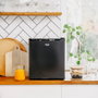 Adler Refrigerador termoeléctrico portátil AD 8089 28 L con doble celda Peltier, luz LED, negro 380x480x450 mm