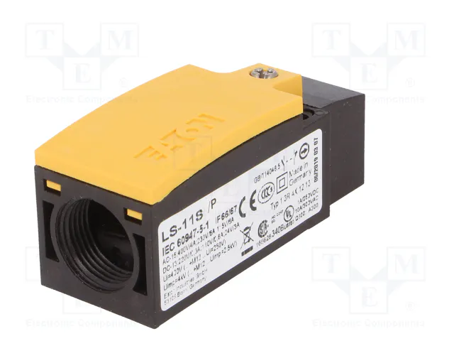 EATON ELECTRIC LS-Titan LS-11S/P Interruptor de fin de carrera con roldana de plástico Ø9mm EATON ELECTRIC LS-Titan LS-11S/P Interruptor de fin de carrera con roldana de plástico Ø9mm