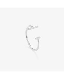 Radiant Anillo Multi bar Silver BASICS Gris