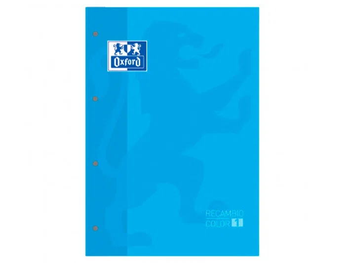 Oxford Recambio de Cuaderno Turquesa A4+ 80 Hojas Cuadriculado 5x5 Oxford Recambio de Cuaderno Turquesa A4+ 80 Hojas Cuadriculado 5x5