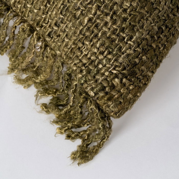 Cojín Verde Viscosa-Algodón 50 X 50 cm (Set de 2)