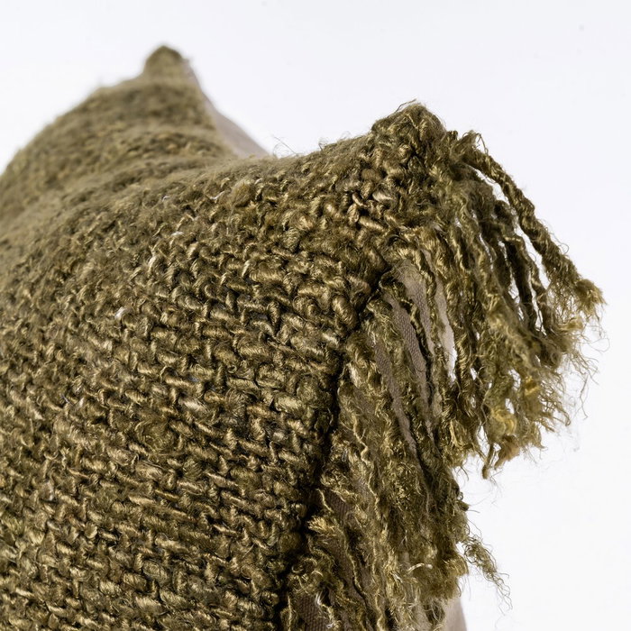 Cojín Verde Viscosa-Algodón 50 X 50 cm (Set de 2)