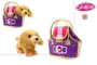 Color Baby Peluche Cutekins perrito con bolso de diseño 20x25x13 cm