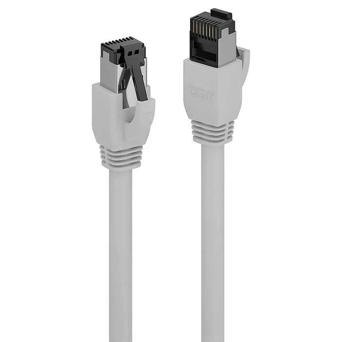 Lindy Patchkabel Cat.8.1 S/FTP LSZH, Cable de Red RJ45 Macho Gris 1 m, Referencia 47432