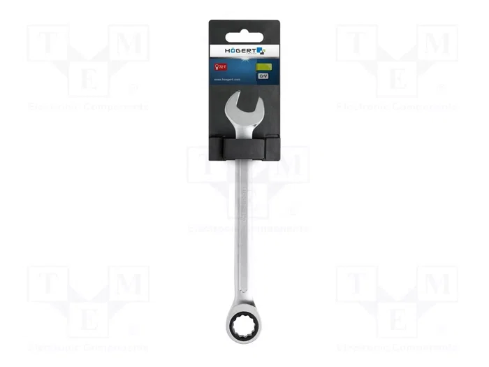 HÖGERT TECHNIK Llave plana-estriada con trinquete 16mm HÖGERT TECHNIK Llave plana-estriada con trinquete 16mm