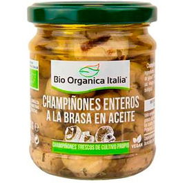 BIO ORGANICA ITALIA Champiñones a la Brasa en Aceite 190 Gr Bio
