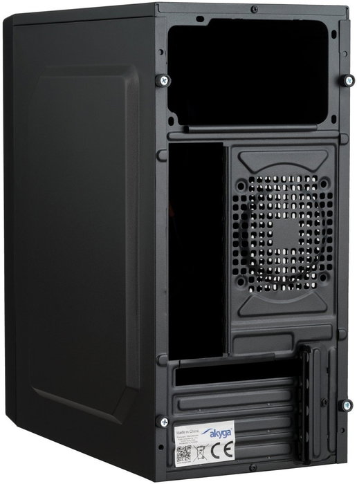 Akyga AK36BK Caja Ordenador Micro ATX Micro Tower Negra