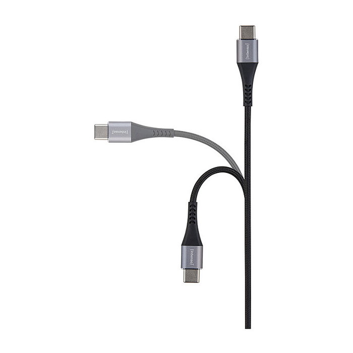 Intenso Cable USB-C a USB-C 7901000, 1,5m, 60W, Negro