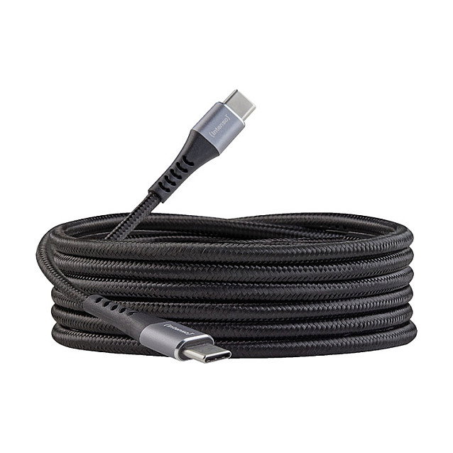Intenso Cable USB-C a USB-C 7901000, 1,5m, 60W, Negro