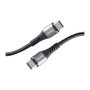 Intenso Cable USB-C a USB-C 7901000, 1,5m, 60W, Negro