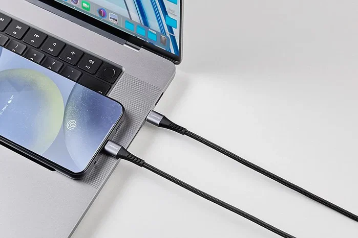 Intenso Cable USB-C a USB-C 7901000, 1,5m, 60W, Negro