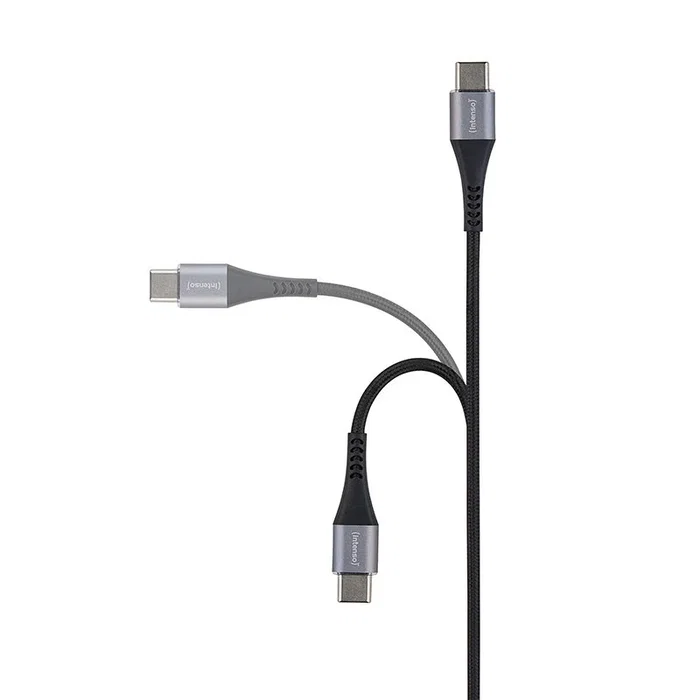 Intenso Cable USB-C a USB-C 7901000, 1,5m, 60W, Negro