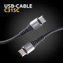 Intenso Cable USB-C a USB-C 7901000, 1,5m, 60W, Negro