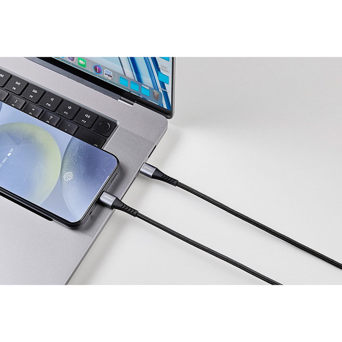 Intenso Cable USB-C a USB-C 7901000, 1,5m, 60W, Negro