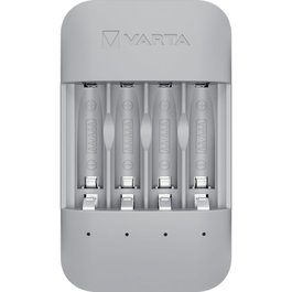 Varta Eco Charger Pro Recycled - Cargador de pilas AA/AAA NiMH