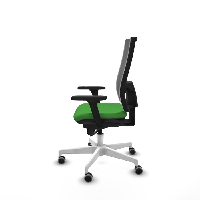 PIQUERAS Y CRESPO Silla de oficina Horna con mecanismo Sincro, Verde y Gris PIQUERAS Y CRESPO Silla de oficina Horna con mecanismo Sincro, Verde y Gris