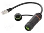 DeLOCK Cable Ethernet Cat.6a RJ45 Macho a Hembra IP68 25 cm
