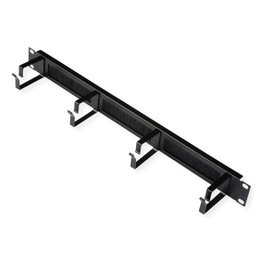 ROLINE Panel guíacables 1U 26.21.0097 Negro