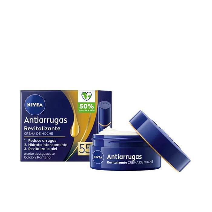 Nivea Anti-Arrugas 55+ Crema Cuidado Revitalizante Noche 50 ml Nivea Anti-Arrugas 55+ Crema Cuidado Revitalizante Noche 50 ml