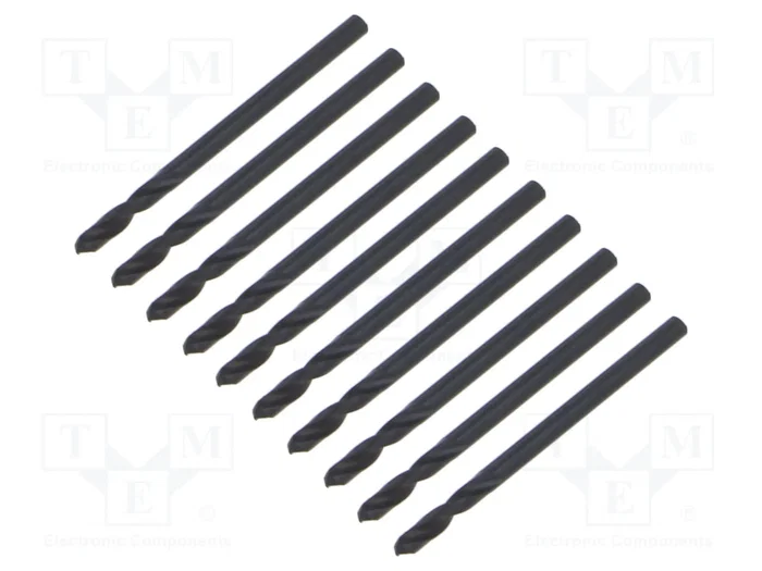 RECA Broca para metal corta de 2,5 mm en acero rápido HSS RECA Broca para metal corta de 2,5 mm en acero rápido HSS