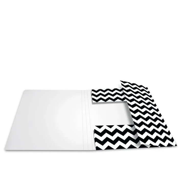 Herma 19316 Carpeta convencional A4 Cartón Multicolor Retrato con cierre de banda elástica - 3 tapas