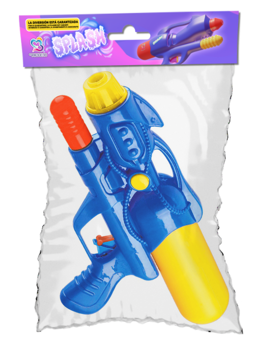 Marbueno Pistola de Agua Plástico Presión de Aire Color Azul 27,6x15 cm Jardín, Piscina y Playa MARBUENO SUMMER 10133AZ Marbueno Pistola de Agua Plástico Presión de Aire Color Azul 27,6x15 cm Jardín, Piscina y Playa MARBUENO SUMMER 10133AZ