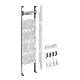 Hager Komplettfeld Multimedia UF31NW universZ 1050mm 1 campo sin módulos de parcheo