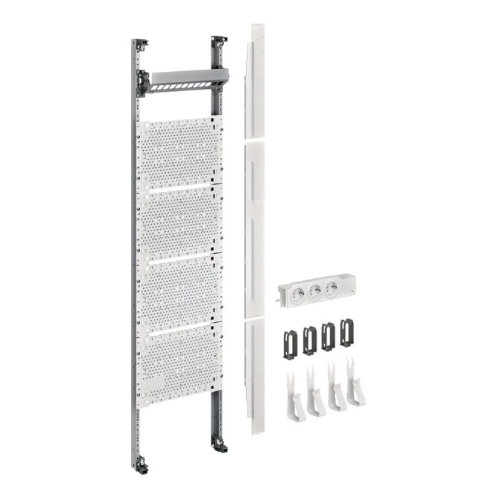 Hager UF31NW Multimedia Komplettfeld 1050mm Blanco Hager UF31NW Multimedia Komplettfeld 1050mm Blanco