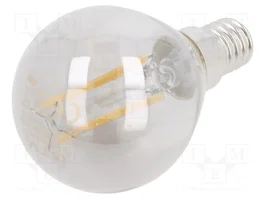 GTV Poland Lámpara LED E14 Blanco Caliente 4W 240lm